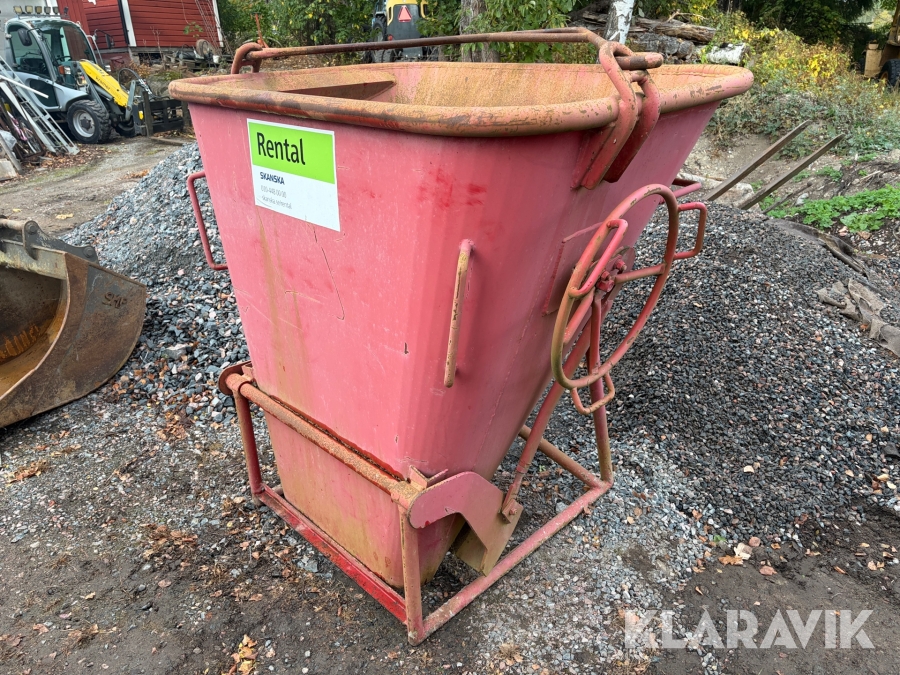 Betongbasker MF bygg&smide 700L