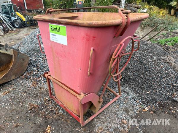 Betongbasker MF bygg&smide 700L
