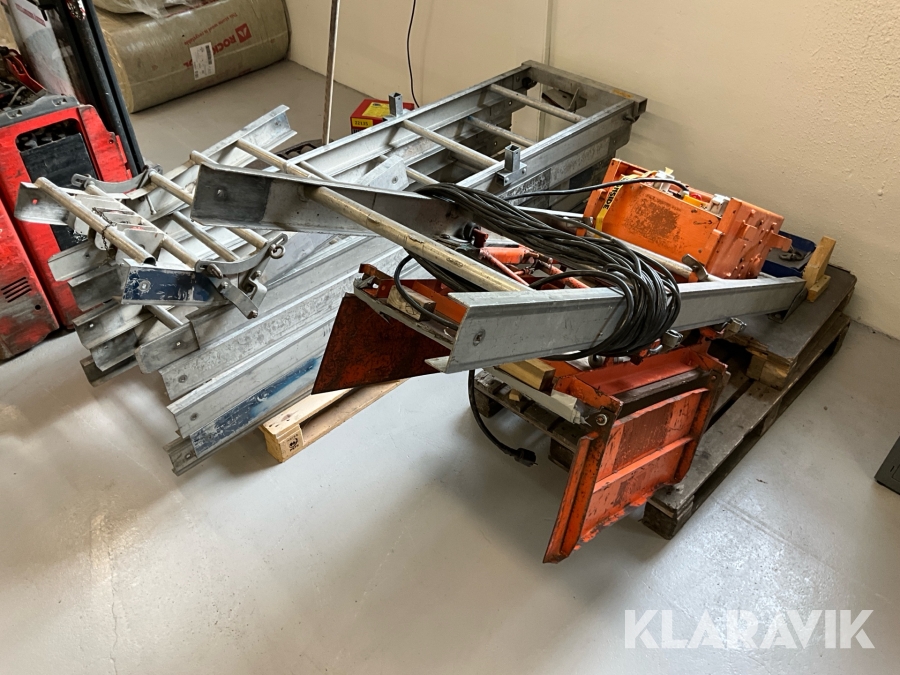 Tegeltransportör Geda Combilift 12 m