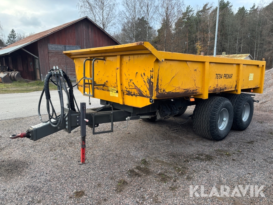 Entreprenadvagn Pronar T679/4