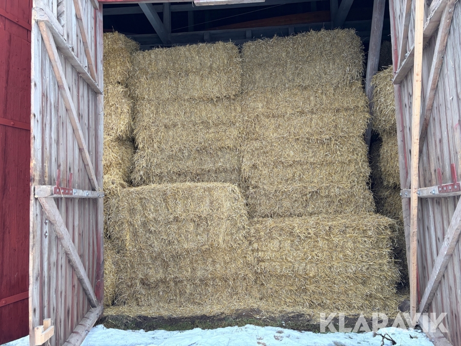 Halmbalar Fyrkant Vete/Havre år 2025 40 st