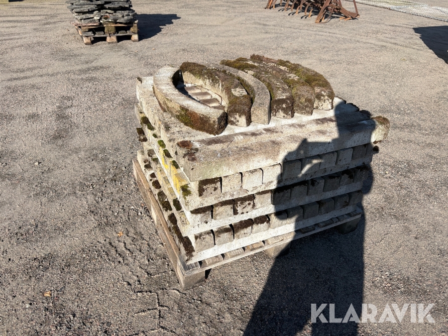 Kantsten 70-90x1000mm 70st 6st böjar