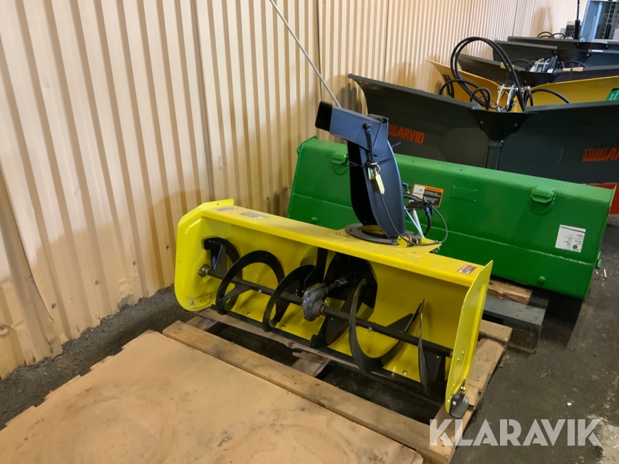 Snöslunga till åkgräsklippare John Deere  44