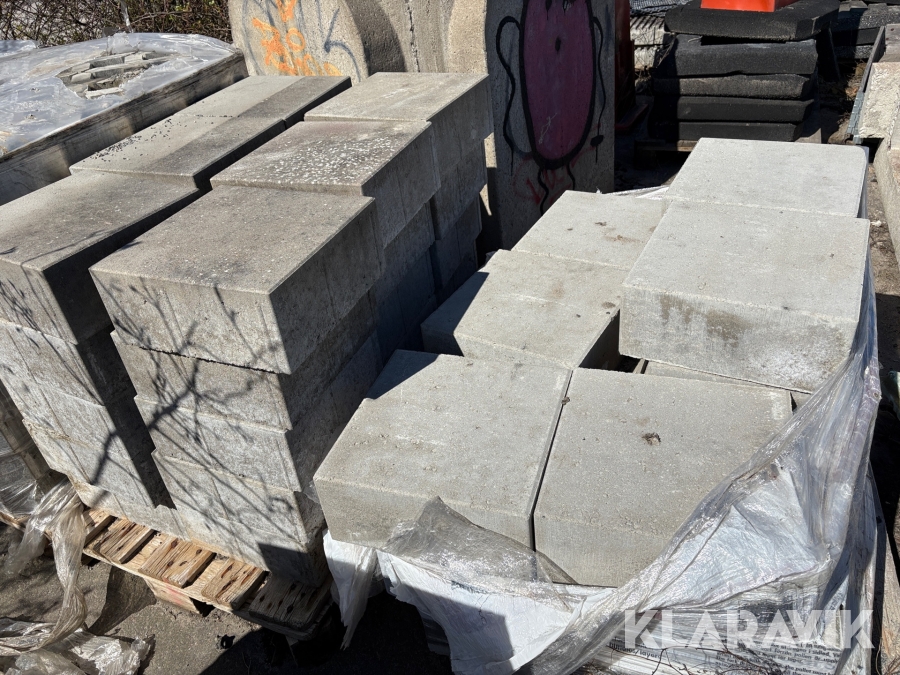 Betongblock/murblock Benders 350x350x150mm. ca 42m²