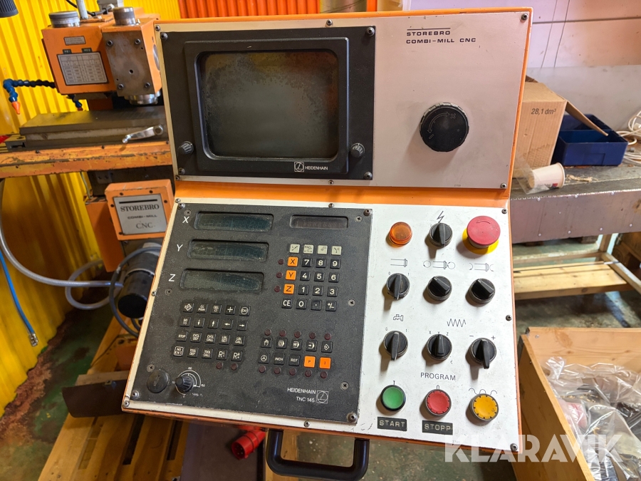 CNC fräs Storebro Combi-Mill
