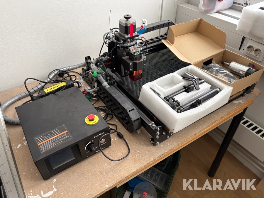 Laserskärare/graveringsmaskin Foxalien 4040-XE