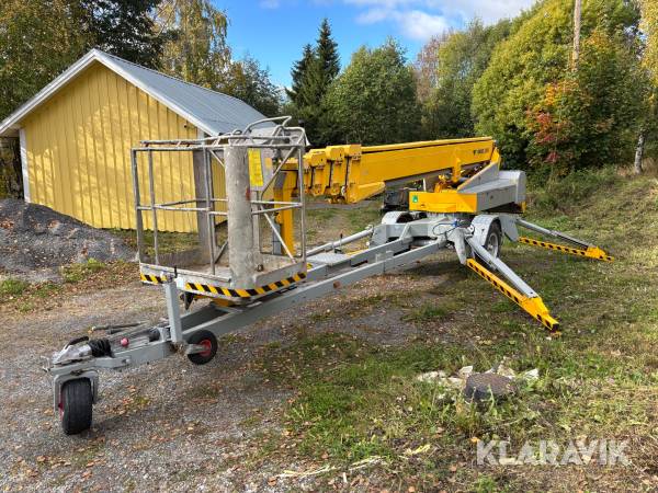 Släpvagnslift Omme 2500EBV1