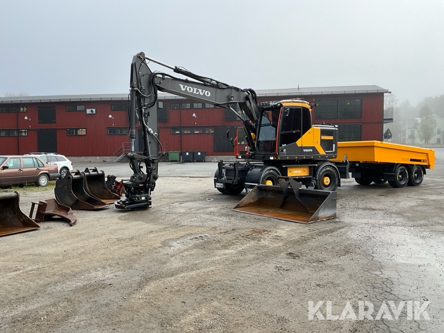 Grävmaskin Volvo EW160E