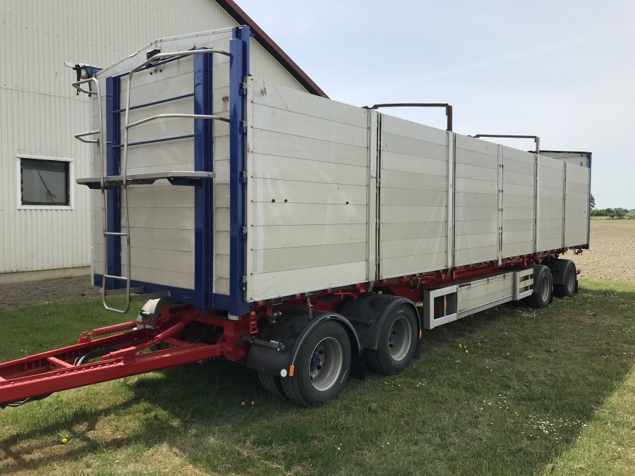 Spannmålssläp / Tippsläp ORY 4-axlat