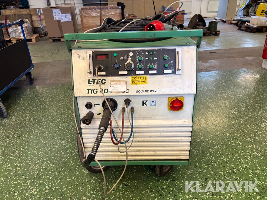 Tigsvets L-TEC Tig 404 AC/DC