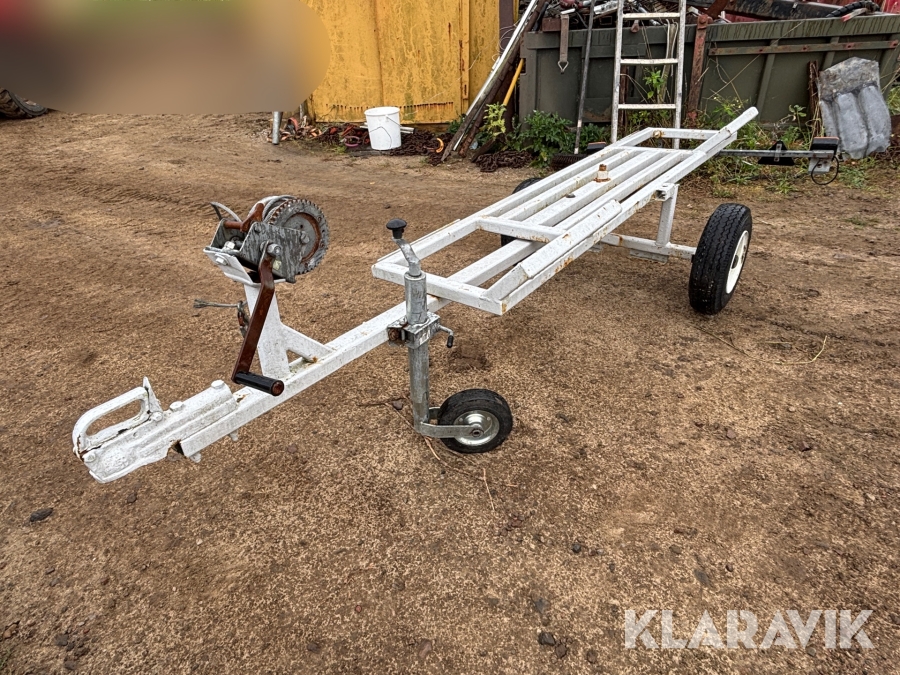 Dolly för transport av personbilar