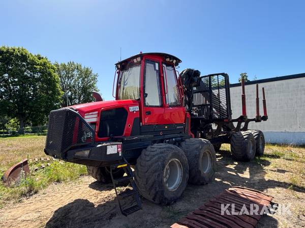 Skotare Komatsu 855.2 med band, 2 gripar och papphållare