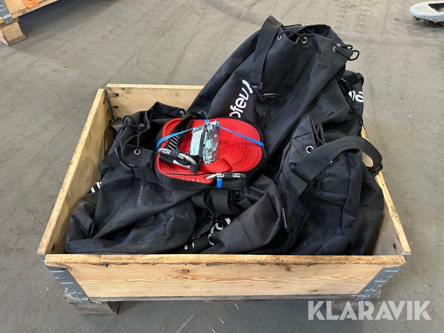 Förankringslinor Neofeu 20m 6st