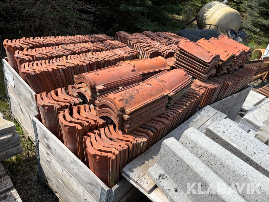 Takpannor Cimbrishamn - 4 pallar ca 450 st
