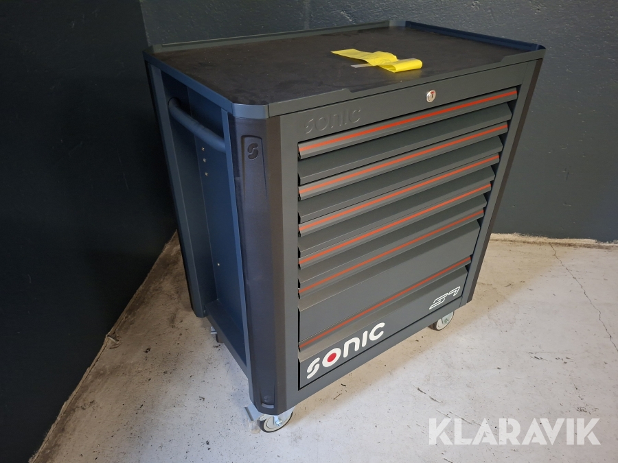 Verktygsskåp Sonic S7 140-delar