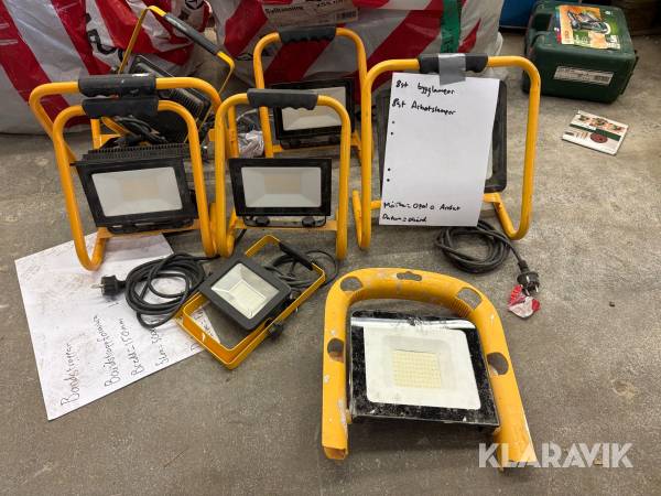 Arbetsbelysning Opal & Anslut