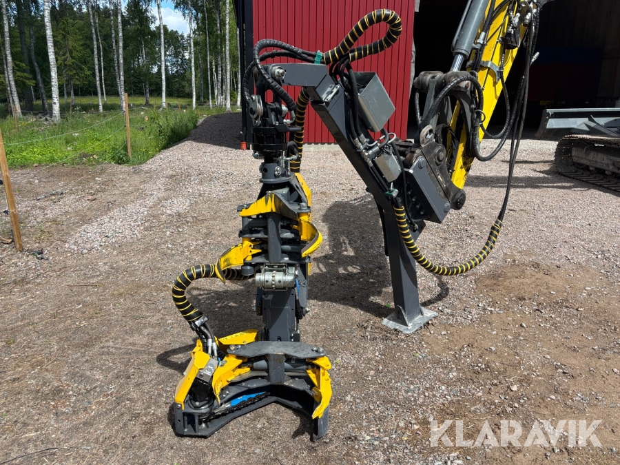 Skördaraggregat JOBO ST50 S45, Jigg med utskjut