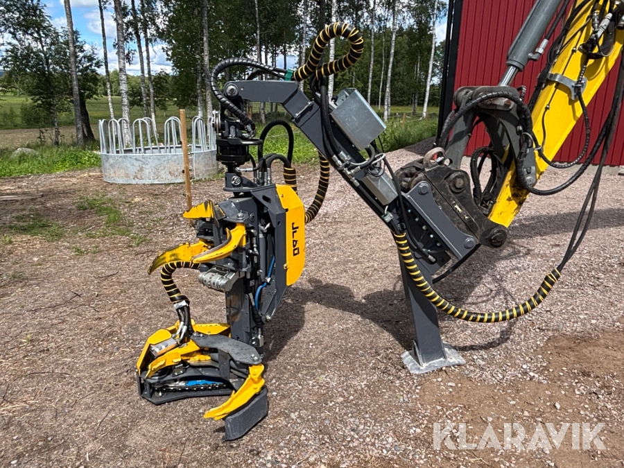 Skördaraggregat JOBO ST50 S45, Jigg med utskjut