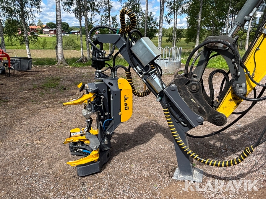 Skördaraggregat JOBO ST50 S45, Jigg med utskjut