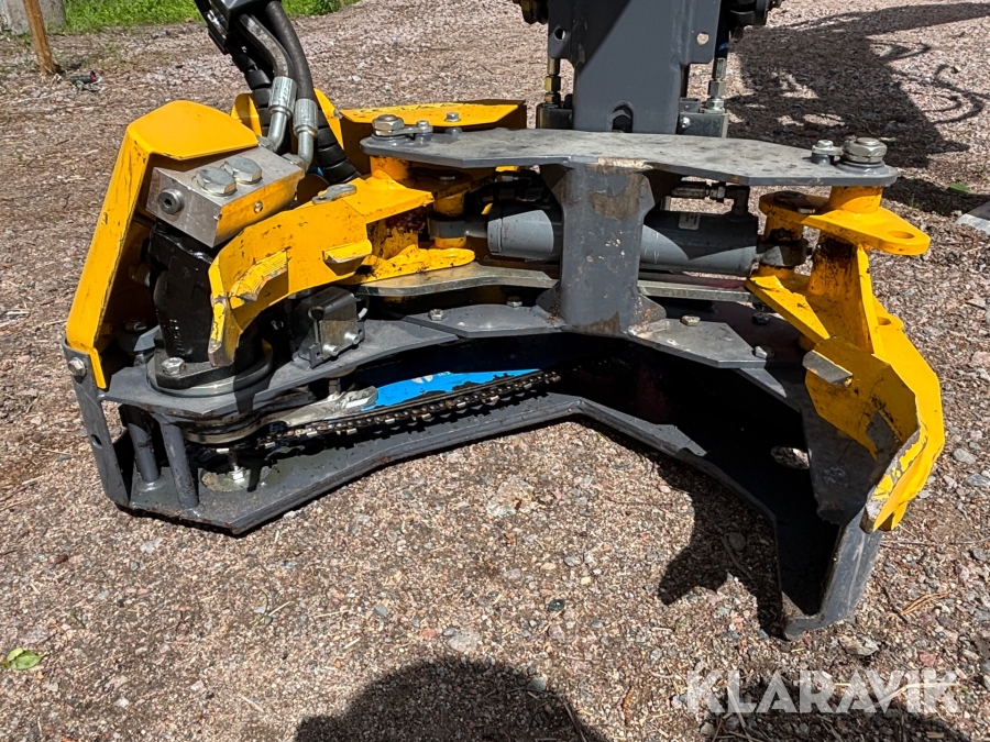 Skördaraggregat JOBO ST50 S45, Jigg med utskjut