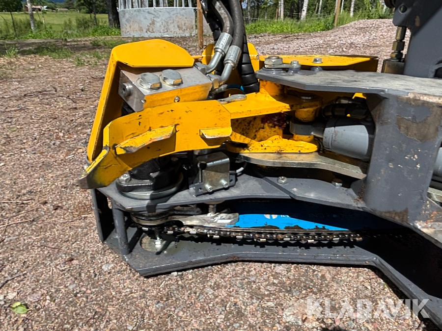 Skördaraggregat JOBO ST50 S45, Jigg med utskjut