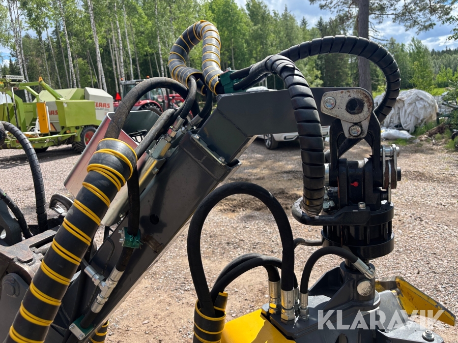Skördaraggregat JOBO ST50 S45, Jigg med utskjut