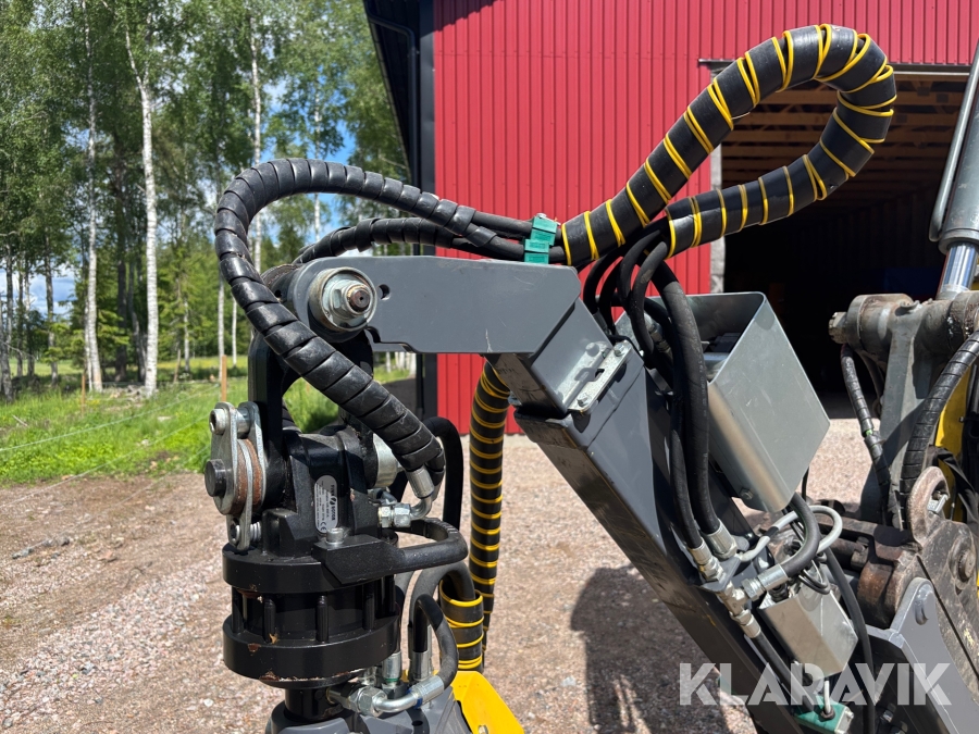 Skördaraggregat JOBO ST50 S45, Jigg med utskjut