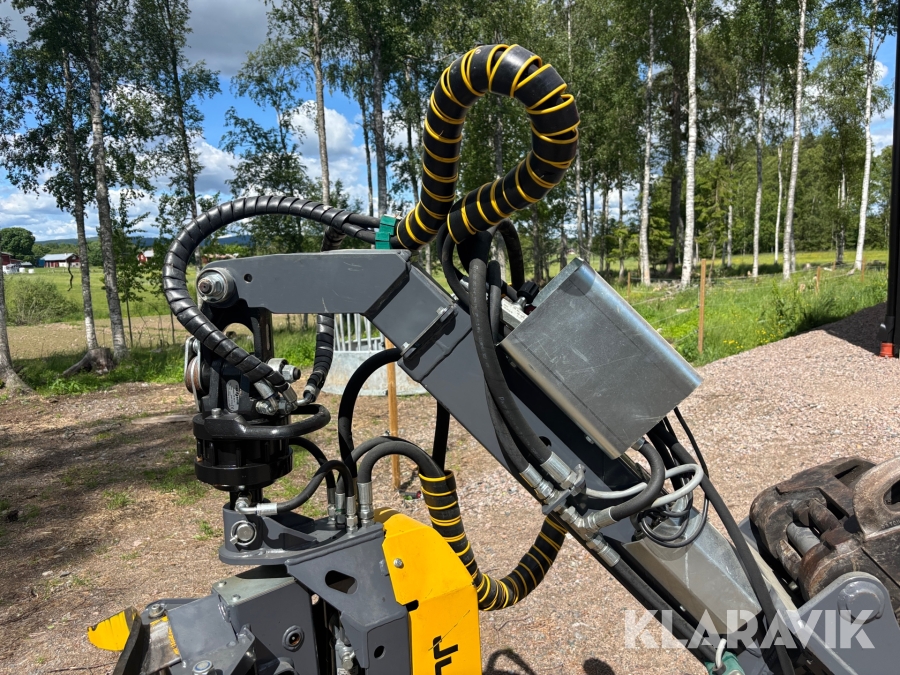 Skördaraggregat JOBO ST50 S45, Jigg med utskjut