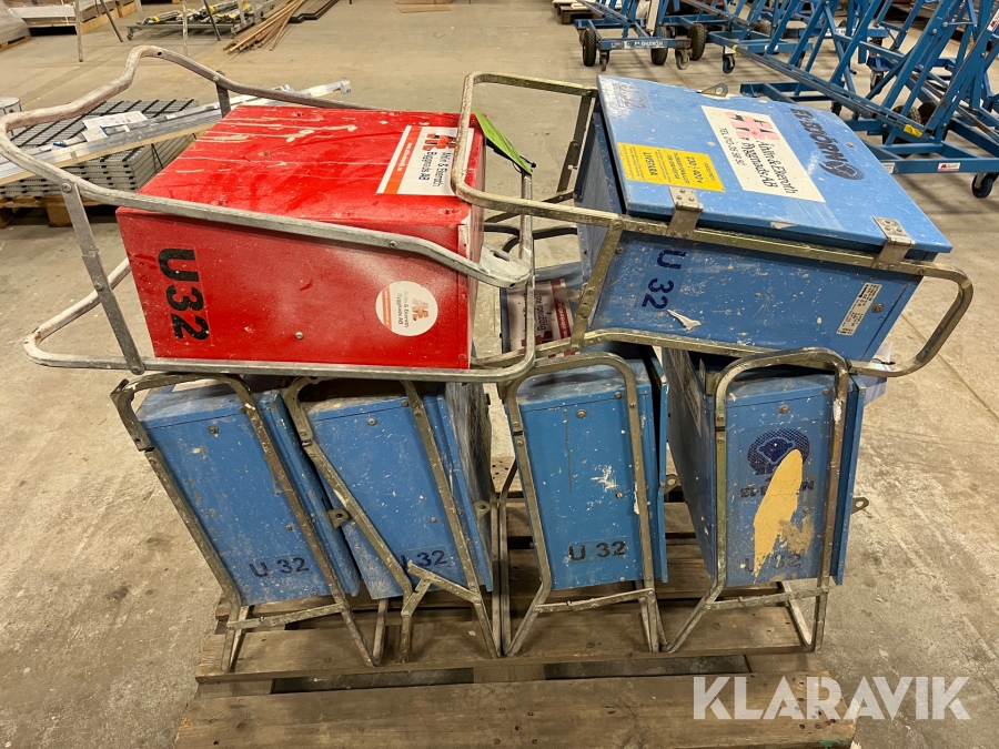 Undercentraler 6st El-Björn, Bygg-el U32