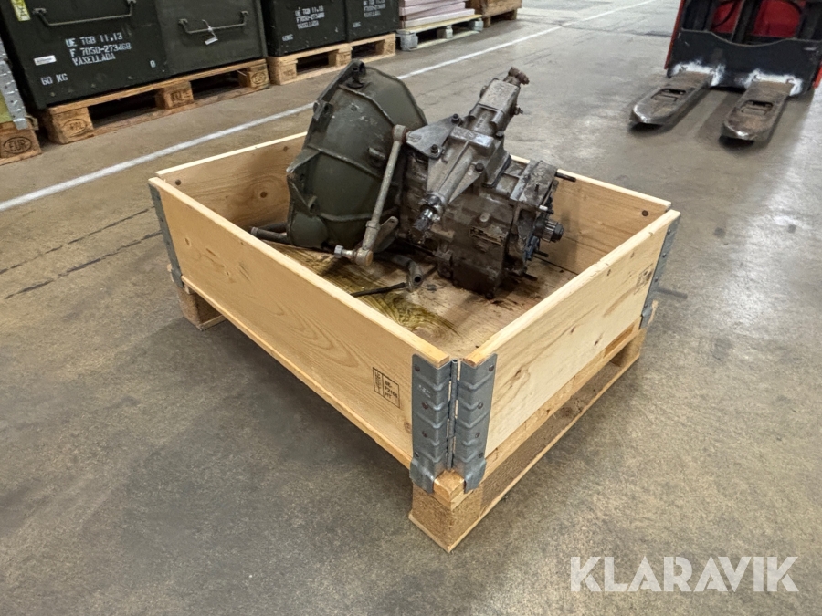 Växellåda ZF till terrängbil TGB 11/13