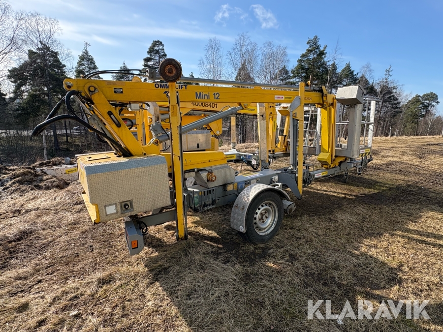 Släpvagnslift Omme Mini12