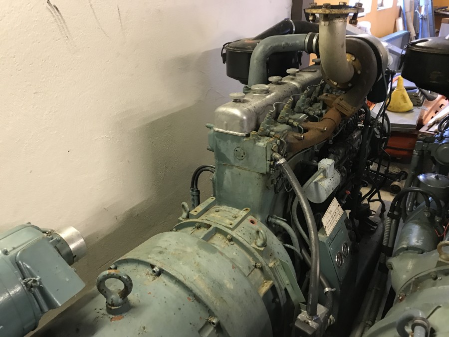 Elverk / Generator 130 kva ASEA