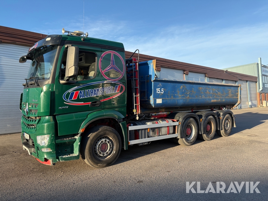 Lastväxlare Mercedes-Benz Arocs 3251 Tridem