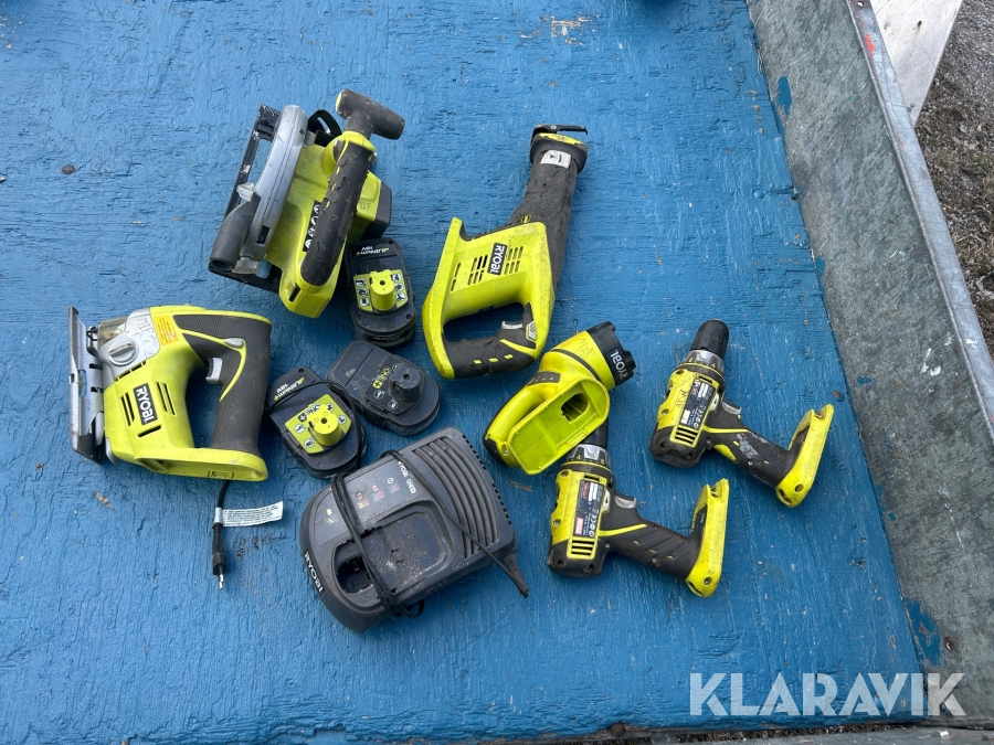 Parti handverktyg Ryobi