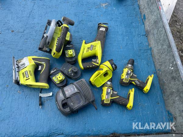 Parti handverktyg Ryobi