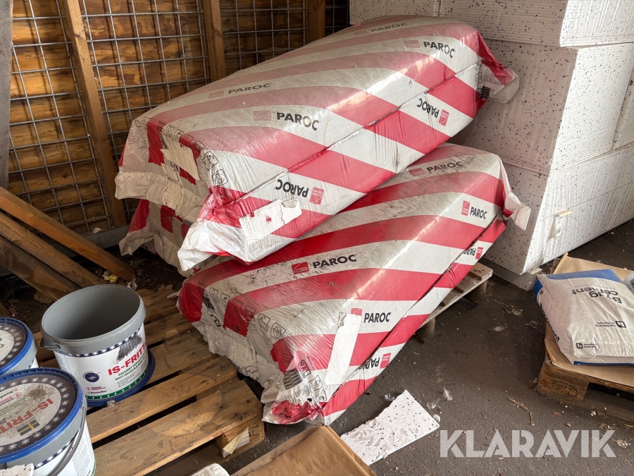 Isolering 3 balar Paroc WAS 50