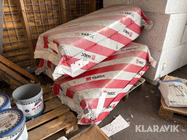 Isolering 3 balar Paroc WAS 50