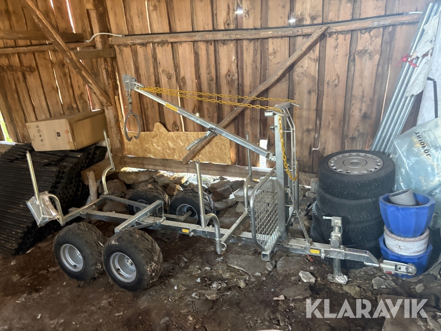 Skogsvagn till ATV Leja Produkter