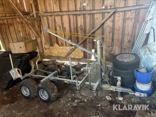 Skogsvagn till ATV Leja Produkter