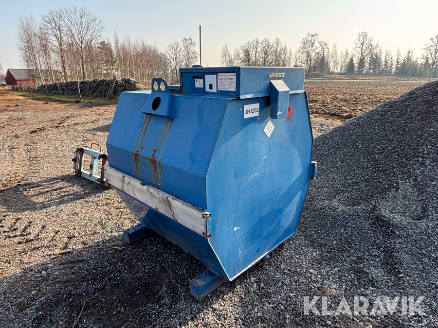 Dieseltank Wikers 1600L