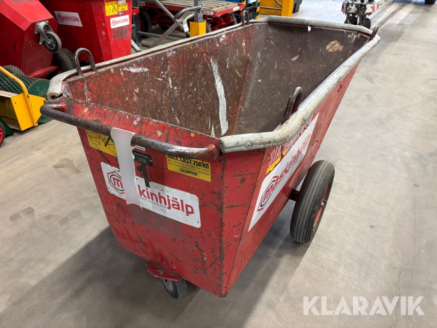 Byggvagn Starke Arvid 400L / 750 kg