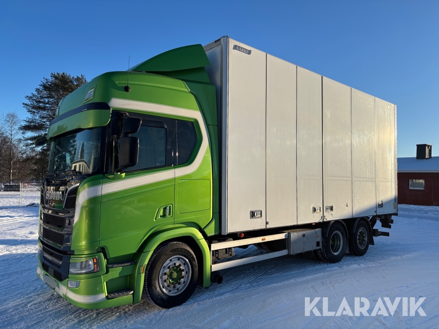 Fjärrbil/skåpbil Scania R 580 B6X2*4NB
