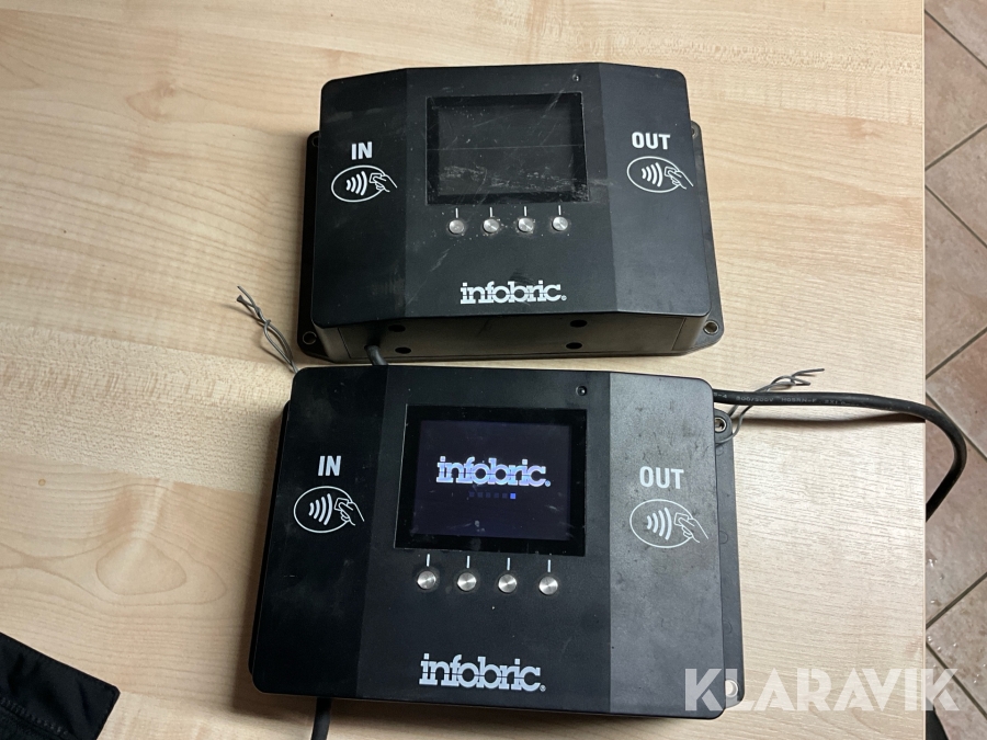 Personalliggare Infobric Reg Box 240 inpasseringsbox, 2 st