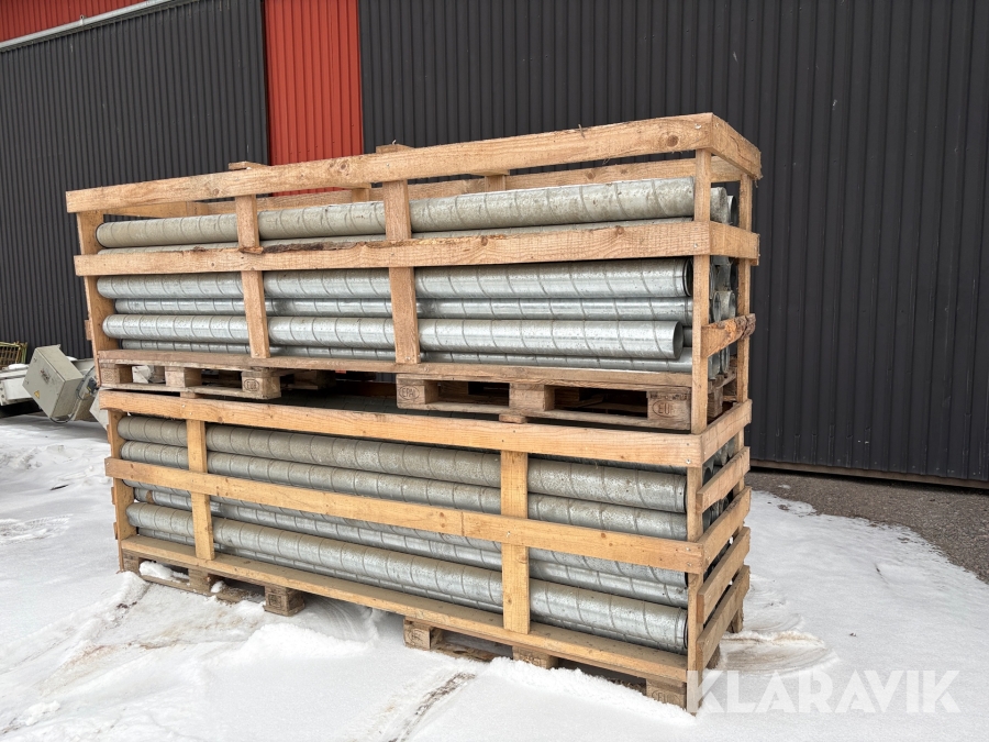 Ventilationsrör cirka 65 st