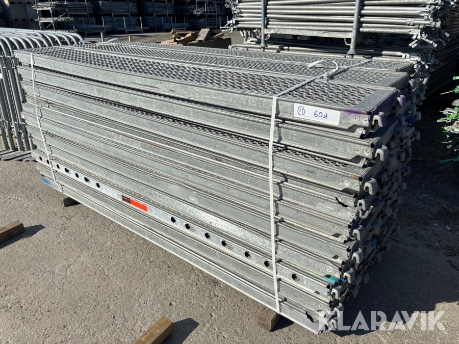 Stålplank Monzon 2,57x0,32m 60st