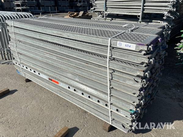 Stålplank Monzon 2,57x0,32m 60st