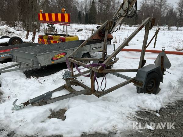Släp för kabeltrumma