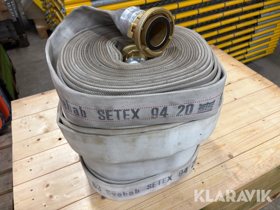 Brandslang 20 m 4 st Svebab