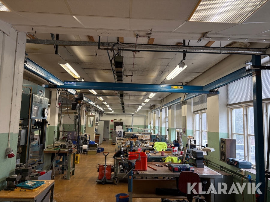 Travers Lyftman LP6 med kättingtefler 500kg 13x4m