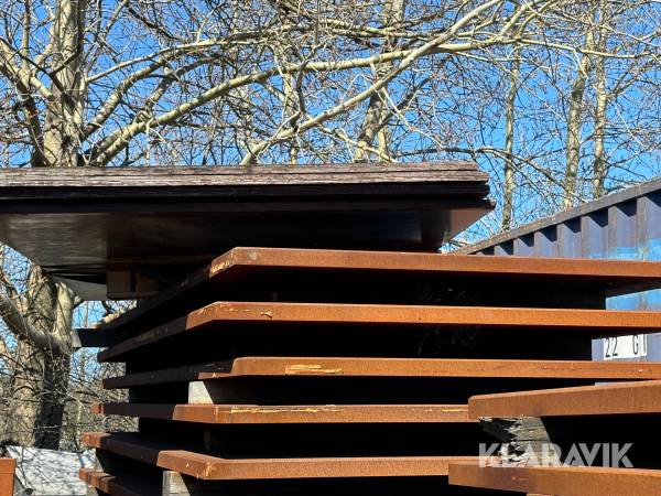 Planskivor / svetsbänkar 3 st